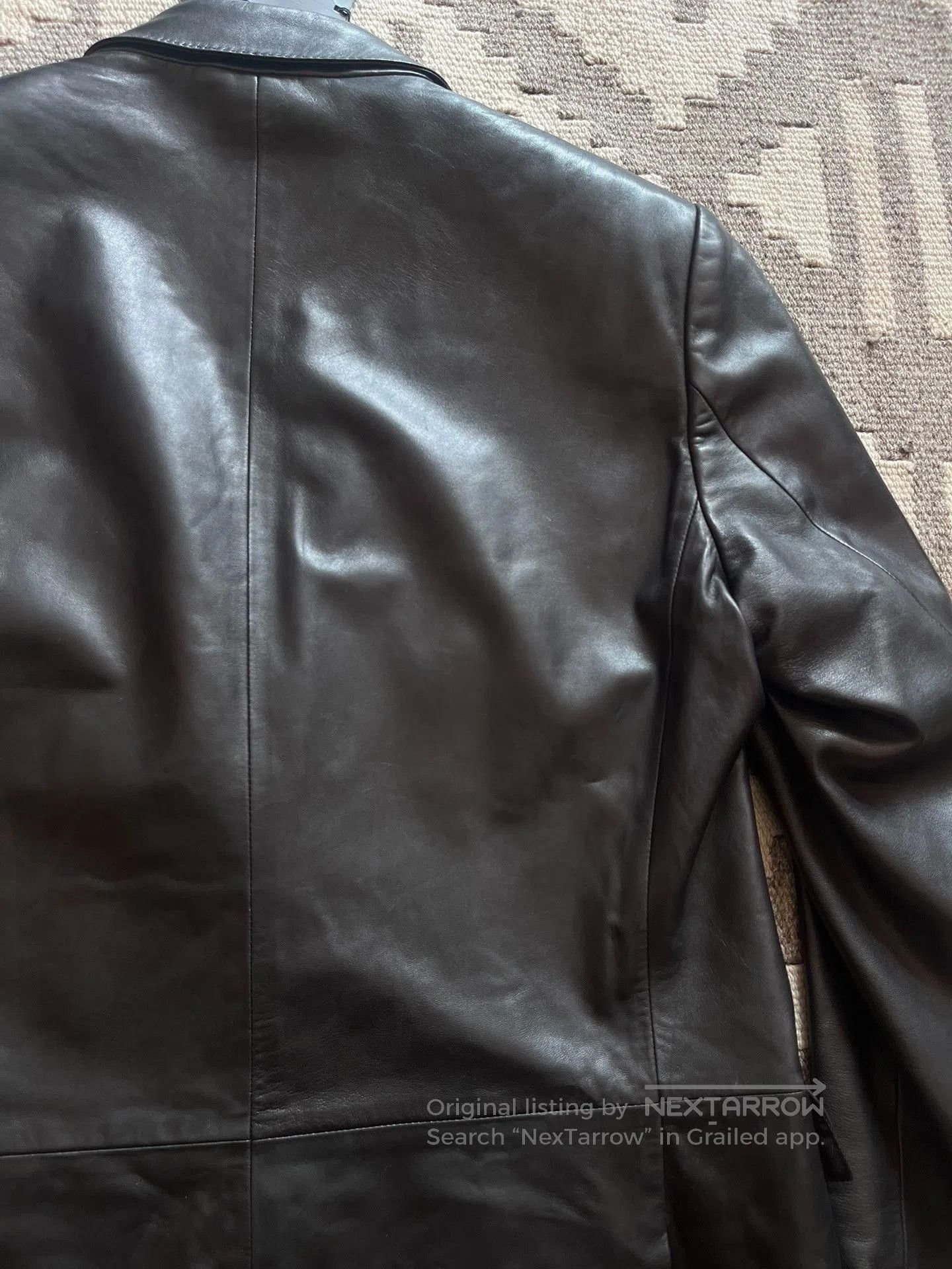 Ralph Lauren Black Label Ralph Lauren Black Label Leather Blazer. Size US XXS / EU 40 - 7 Thumbnail