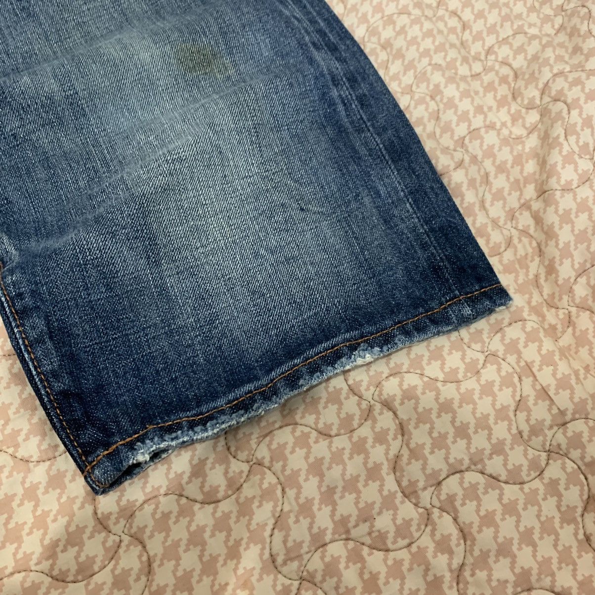 Evisu Rare Vintage Evisu Purple Daicock Selvedge Jorts Pants Size US 32 / EU 48 - 14 Thumbnail