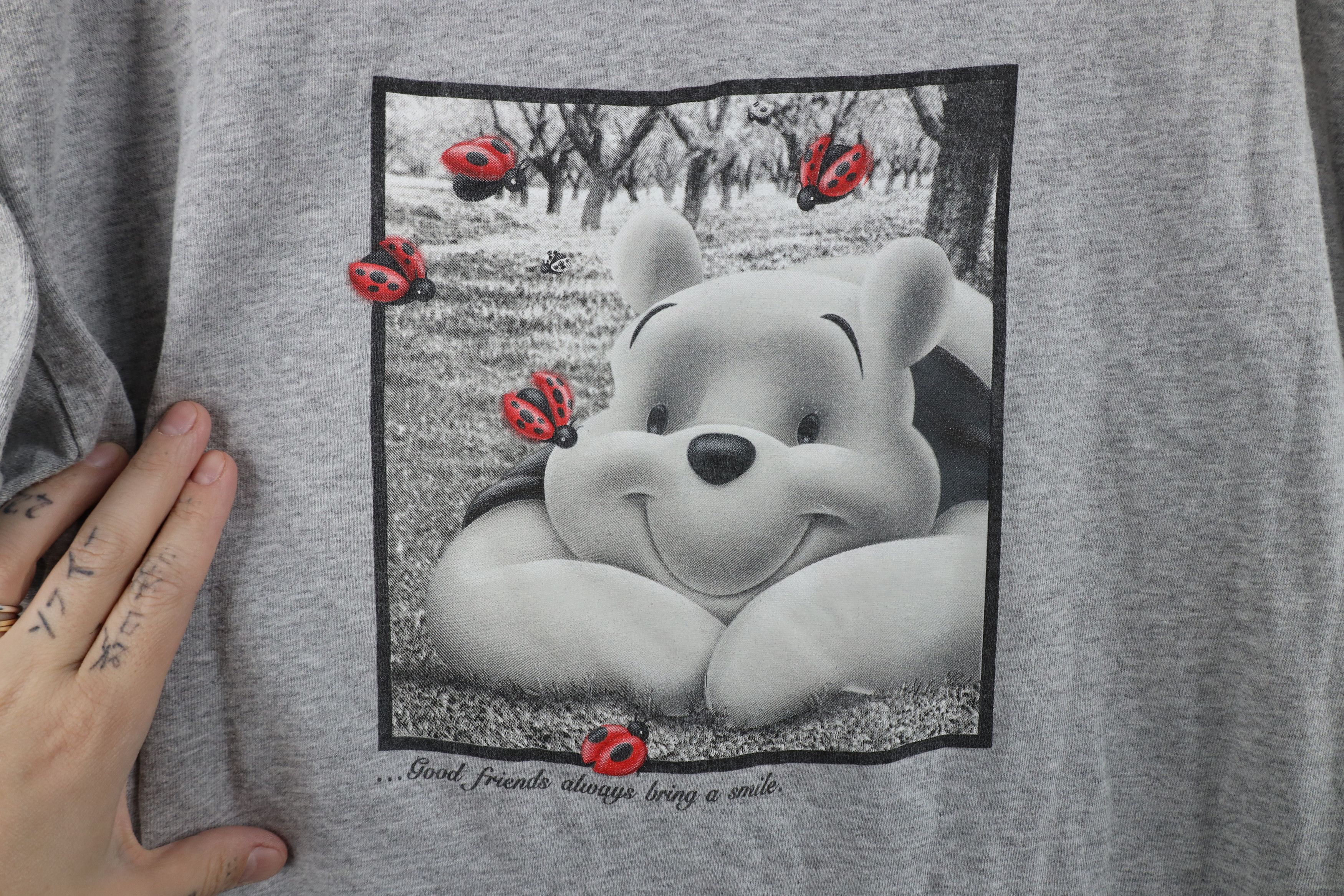Disney Vintage 90s Disney Winnie the Pooh Short Sleeve T-Shirt Size L / US 10 / IT 46 - 5 Thumbnail