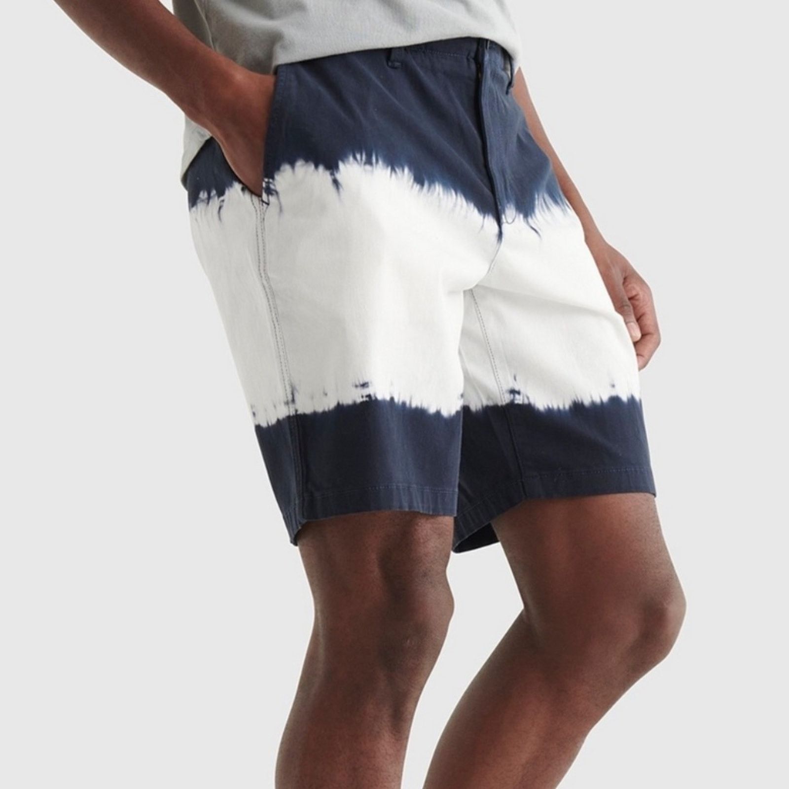 Lucky Brand Lucky Brand Stretch Tie Dye Flat Front Short Size 36 Size US 36 / EU 52 - 3 Thumbnail