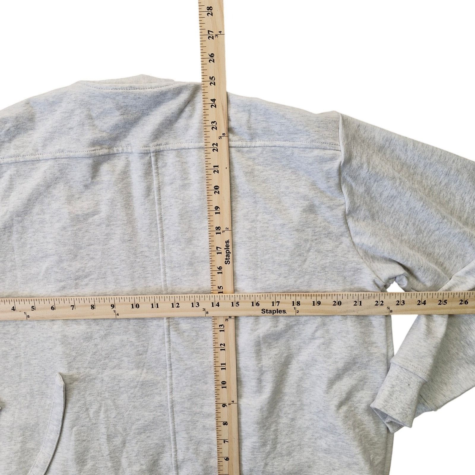 Athleta Athleta Retroterry Wrap Sweatshirt Gray Womens Medium Size M / US 6-8 / IT 42-44 - 7 Thumbnail