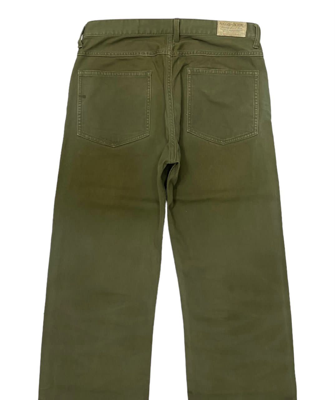 Japanese Brand RUGGED FACTORY FATIGUE WORKERS PANTS Size US 30 / EU 46 - 6 Thumbnail