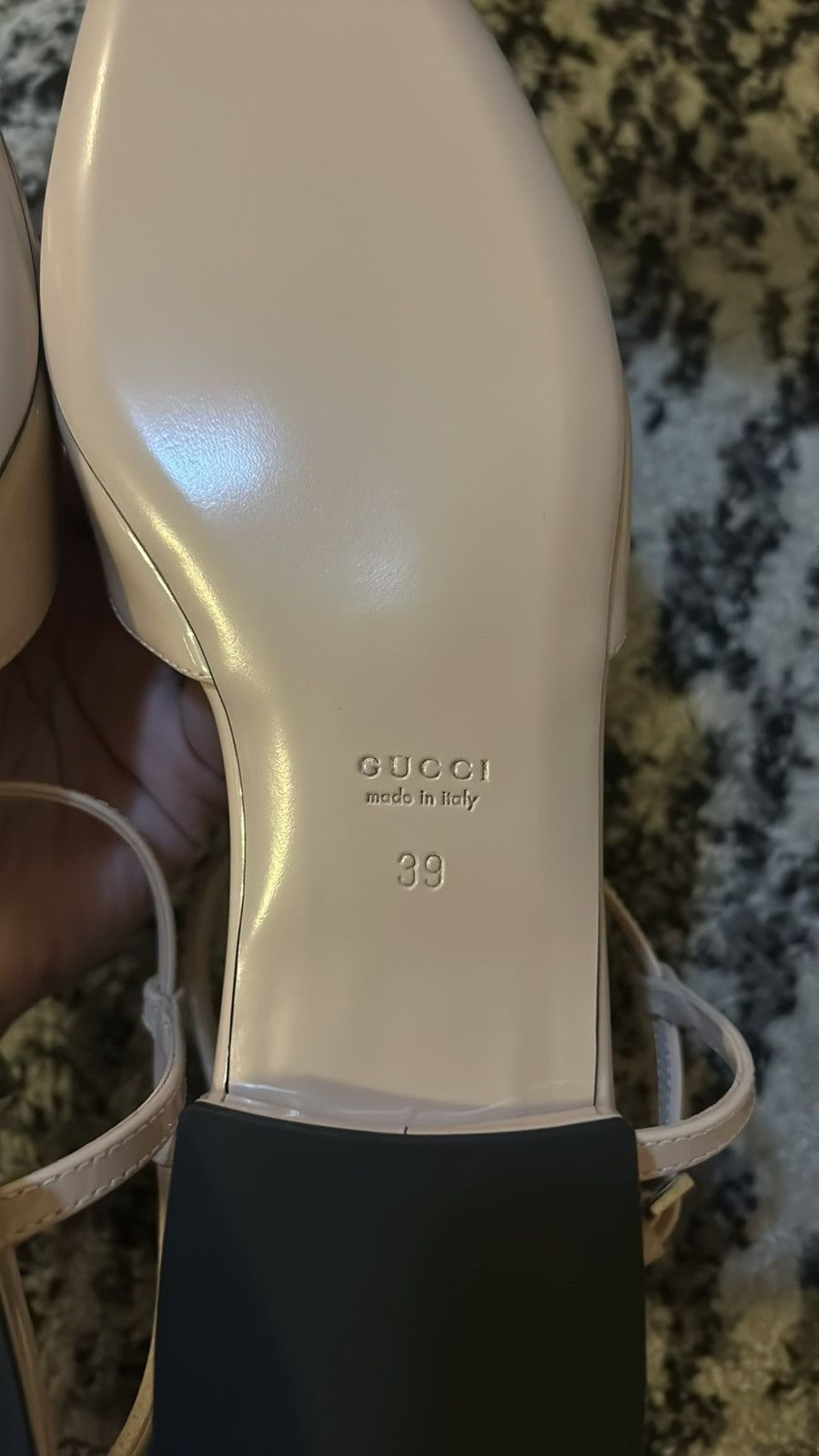 Gucci Gucci Double G patent-finish T-Strap ballerinas Ballet Flat Size US 9 / IT 39 - 7 Thumbnail