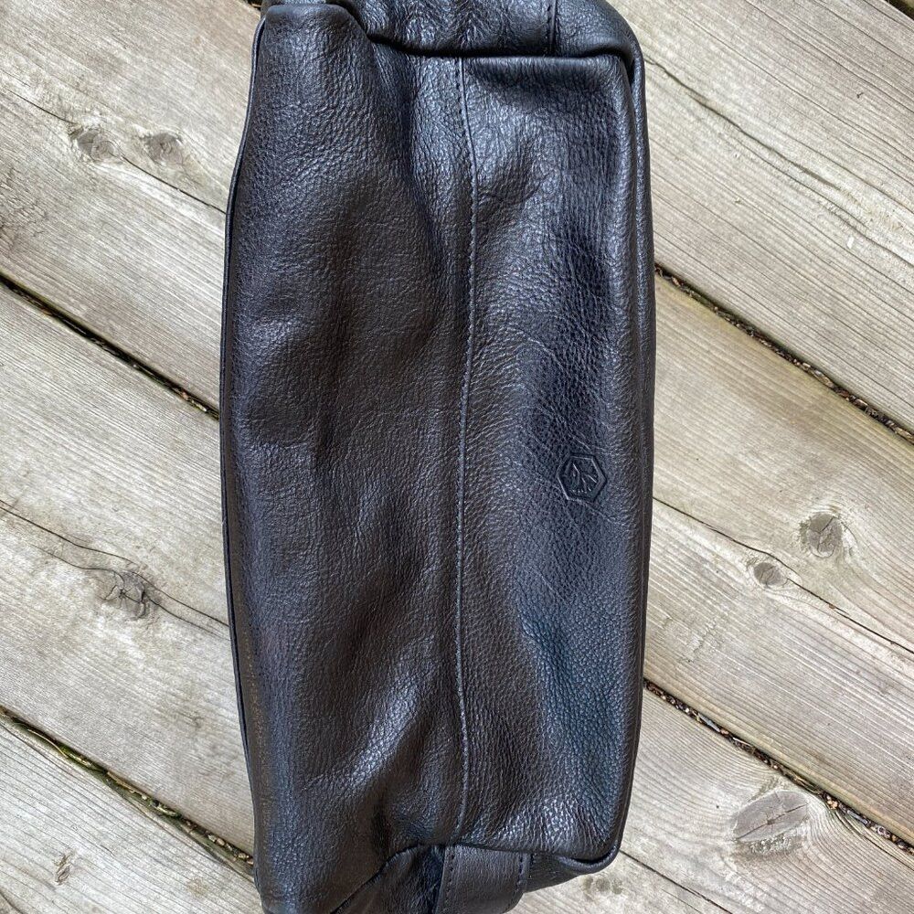Vintage Vintage In Pell Italy Leather Bag Black Size ONE SIZE - 2 Thumbnail