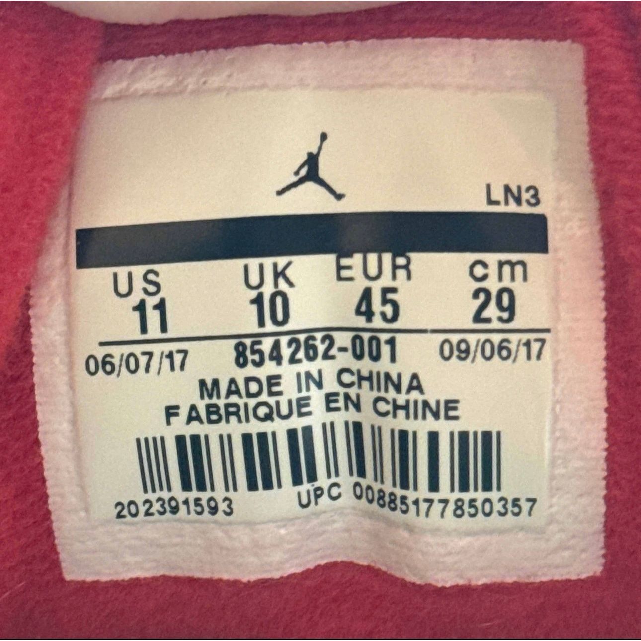 Jordan Brand × Nike Size 11 - Nike Air Jordan 3 Retro OG Black Cement 2018 Size US 11 / EU 44 - 7 Thumbnail