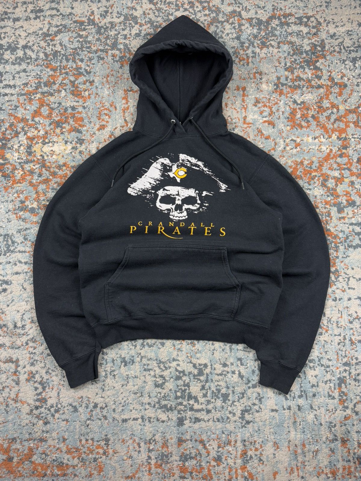 NCAA × Vintage Rare Vintage y2k Crandall Pirates basketball hoodie Size US S / EU 44-46 / 1 - 1 Thumbnail