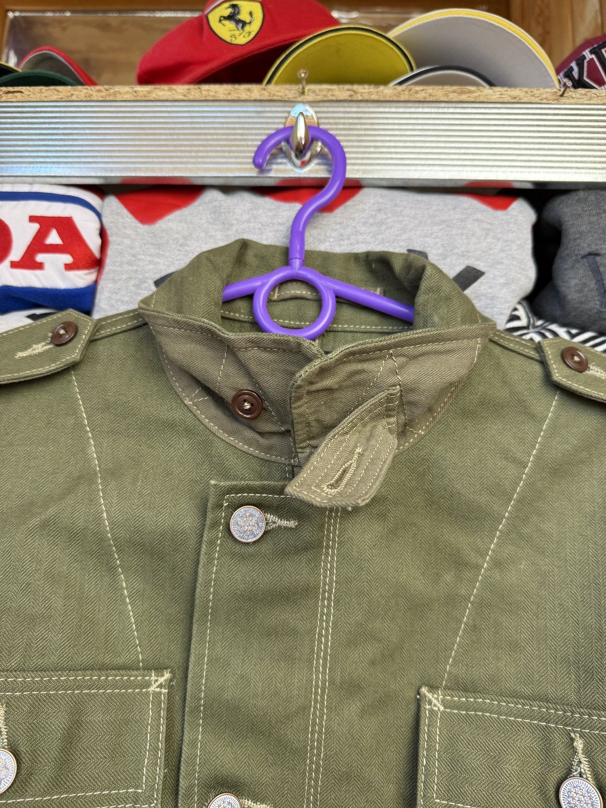 RRL Ralph Lauren RRL Double RL CRAZY Military Pocket Jacket Size US XL / EU 56 / 4 - 4 Thumbnail