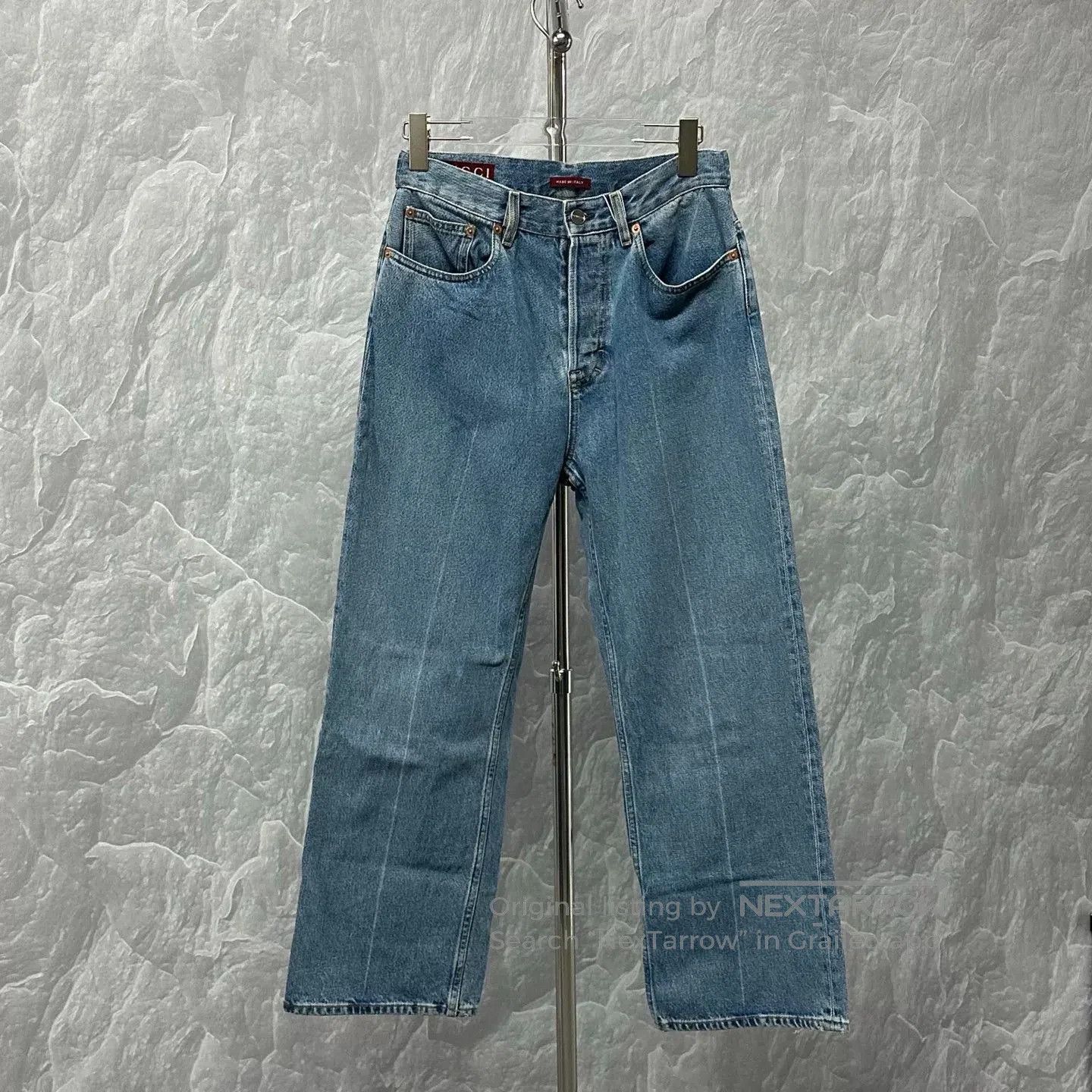 Gucci gucci washed denim long pants size 27. Size US 27 - 1 Thumbnail