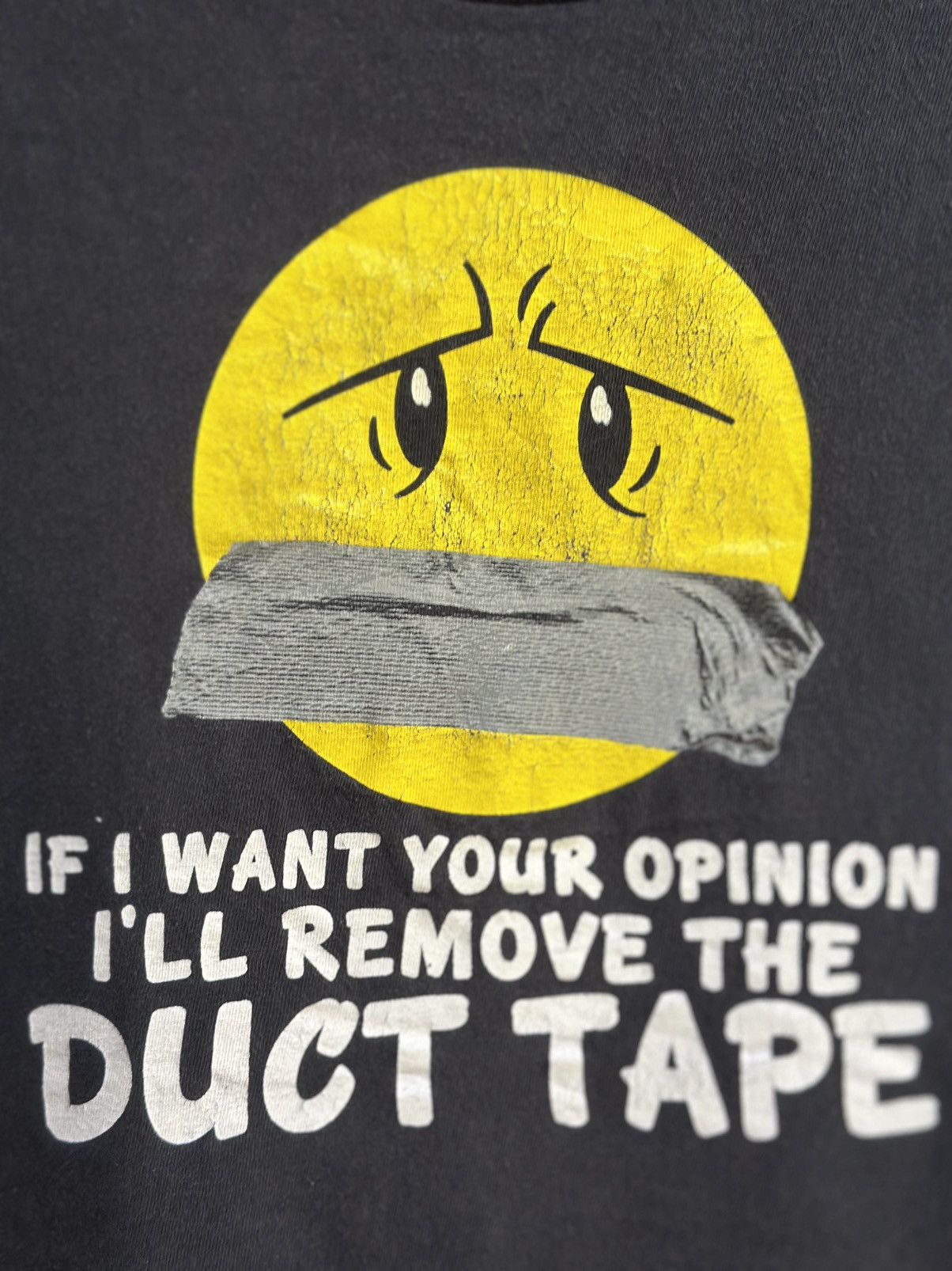 Delta Vintage If I Want Your Opinion I’ll remove The Duct Tape Size US XXL / EU 58 / 5 - 2 Thumbnail