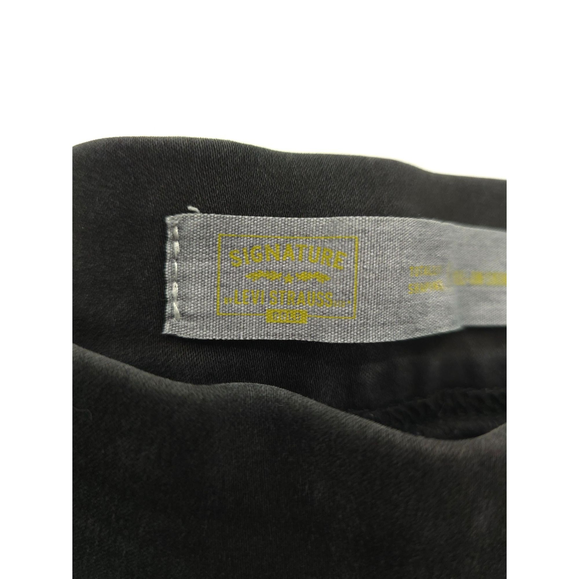 Levi's Signature By Levi Strauss & Co. Gold Pull-On Skinny Jeans Size 36" / US 14 / IT 50 - 2 Thumbnail