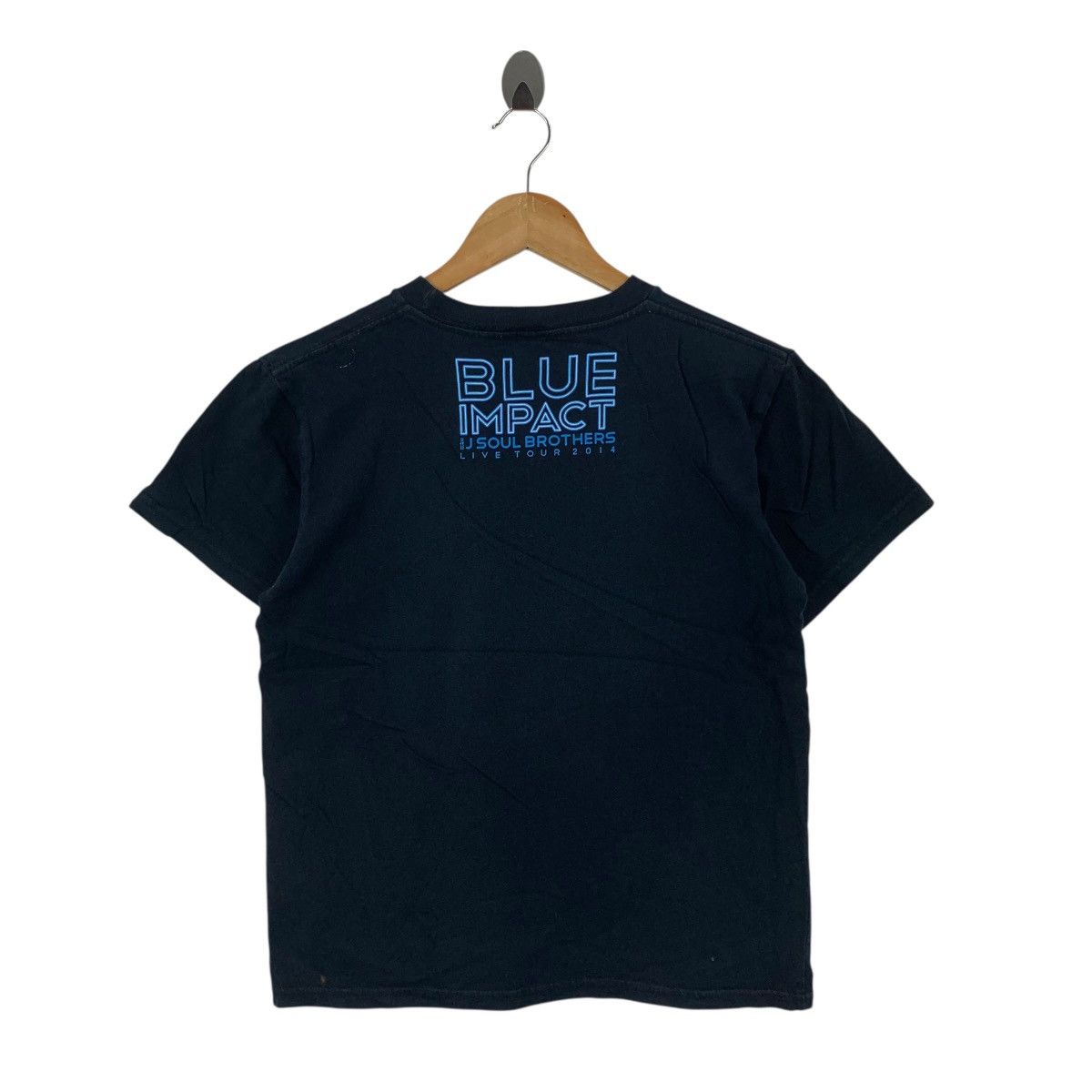 Japanese Brand J SOUL BROTHER Blue Impact 2014 Exile Tribe Japanese Tshirt Size US S / EU 44-46 / 1 - 2 Thumbnail