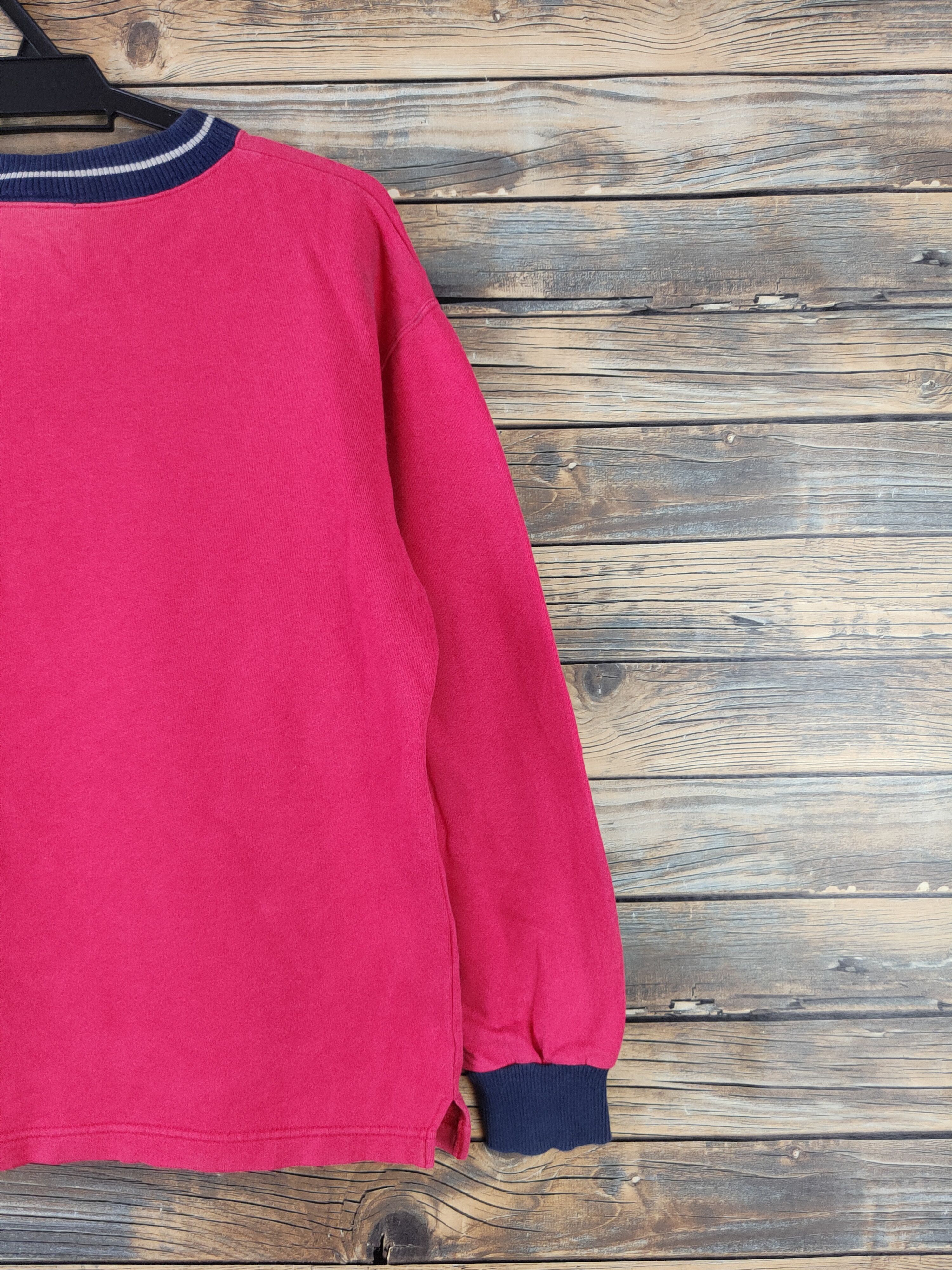 Lacoste × Vintage DL Lacoste vintage Red Sweatshirts #428 Size M / US 6-8 / IT 42-44 - 10 Thumbnail