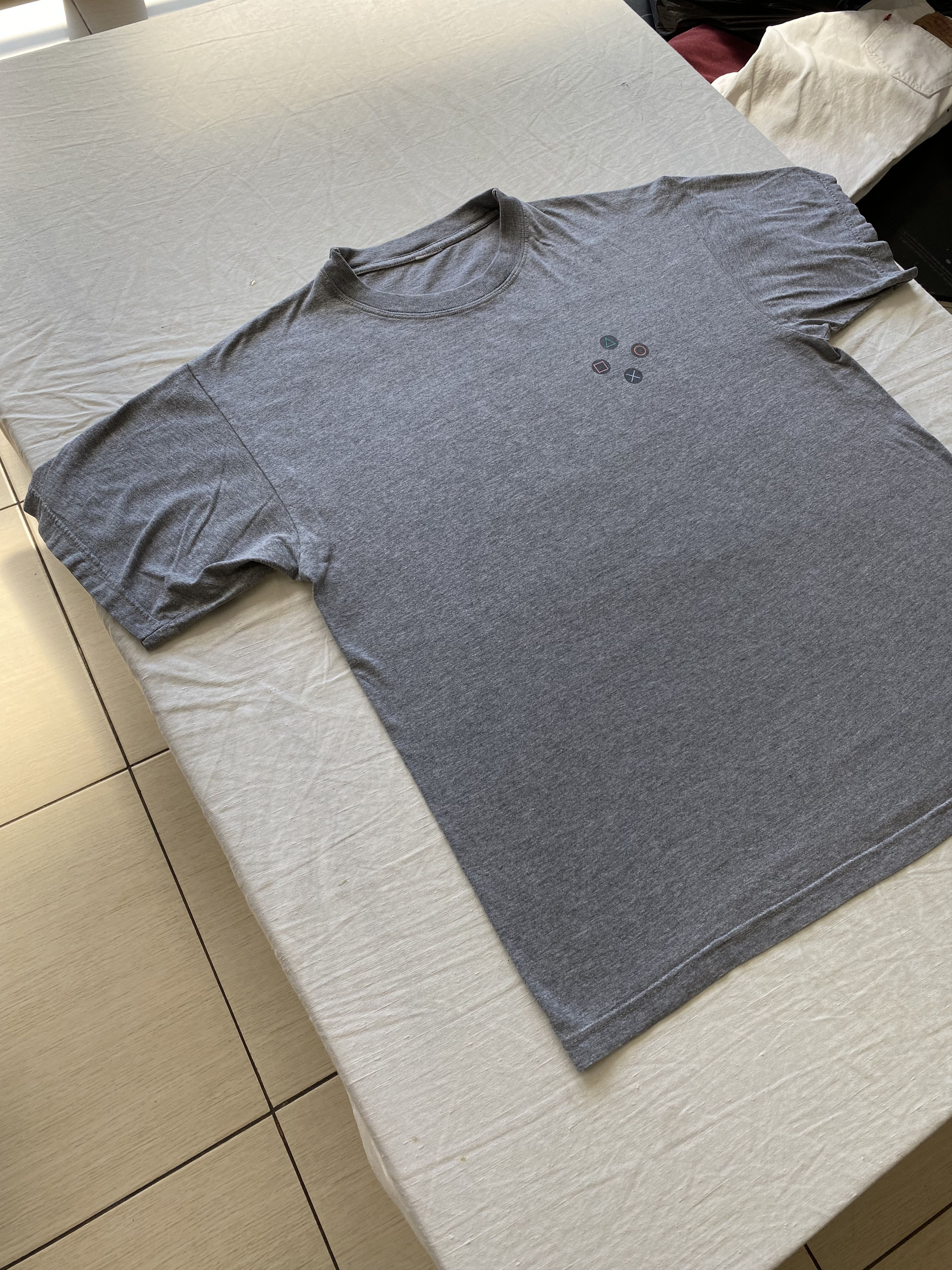 Playstation PlayStation 2 Vintage 2000s Promo Logo Games Y2K Gamepad Tee Size US L / EU 52-54 / 3 - 18 Thumbnail