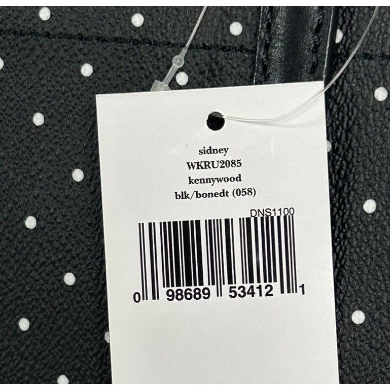 Kate Spade Kate Spade Sidney Kennywood Polka Dot Bag in Black/White - N Size ONE SIZE - 4 Thumbnail