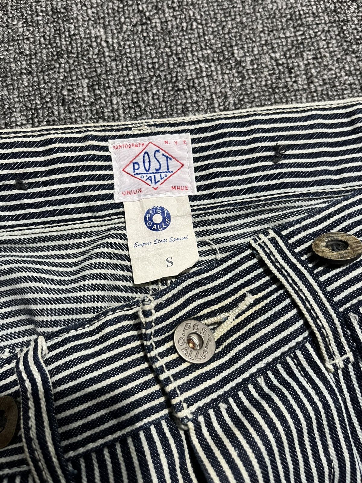 Post Overalls post overall's stripe wabash pants Size US 31 - 7 Thumbnail