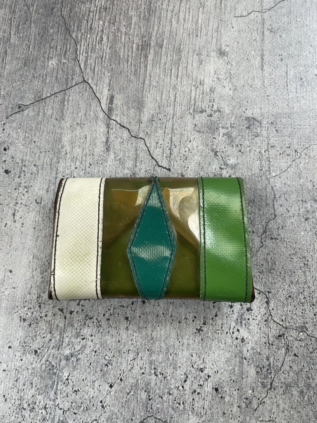 Freitag ♻️ avant garde recycling made wallet bag purse Size ONE SIZE - 5 Thumbnail