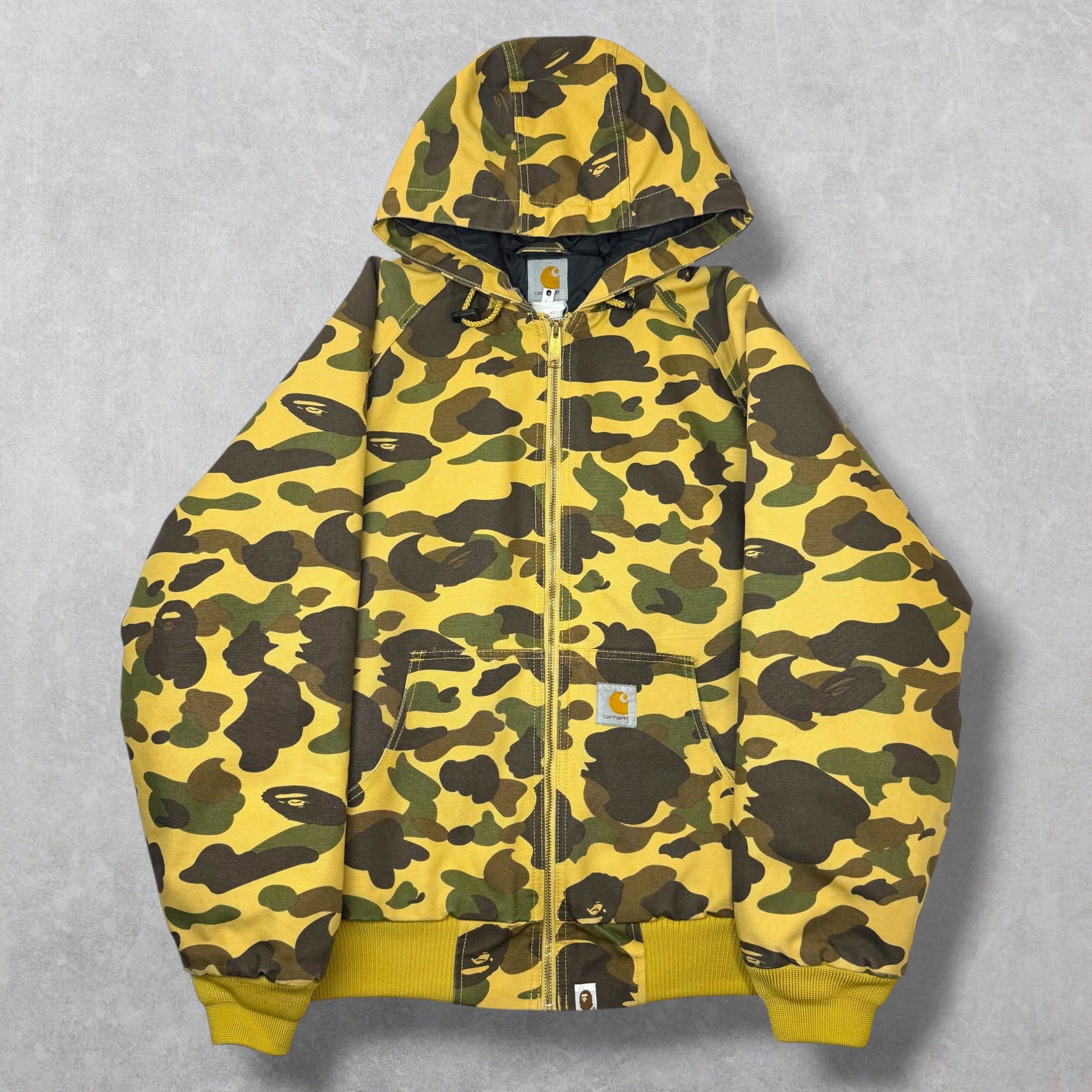 Bape × Carhartt Bape x Carhartt 1st Yellow Camo Jacket L Size US L / EU 52-54 / 3 - 1 Thumbnail