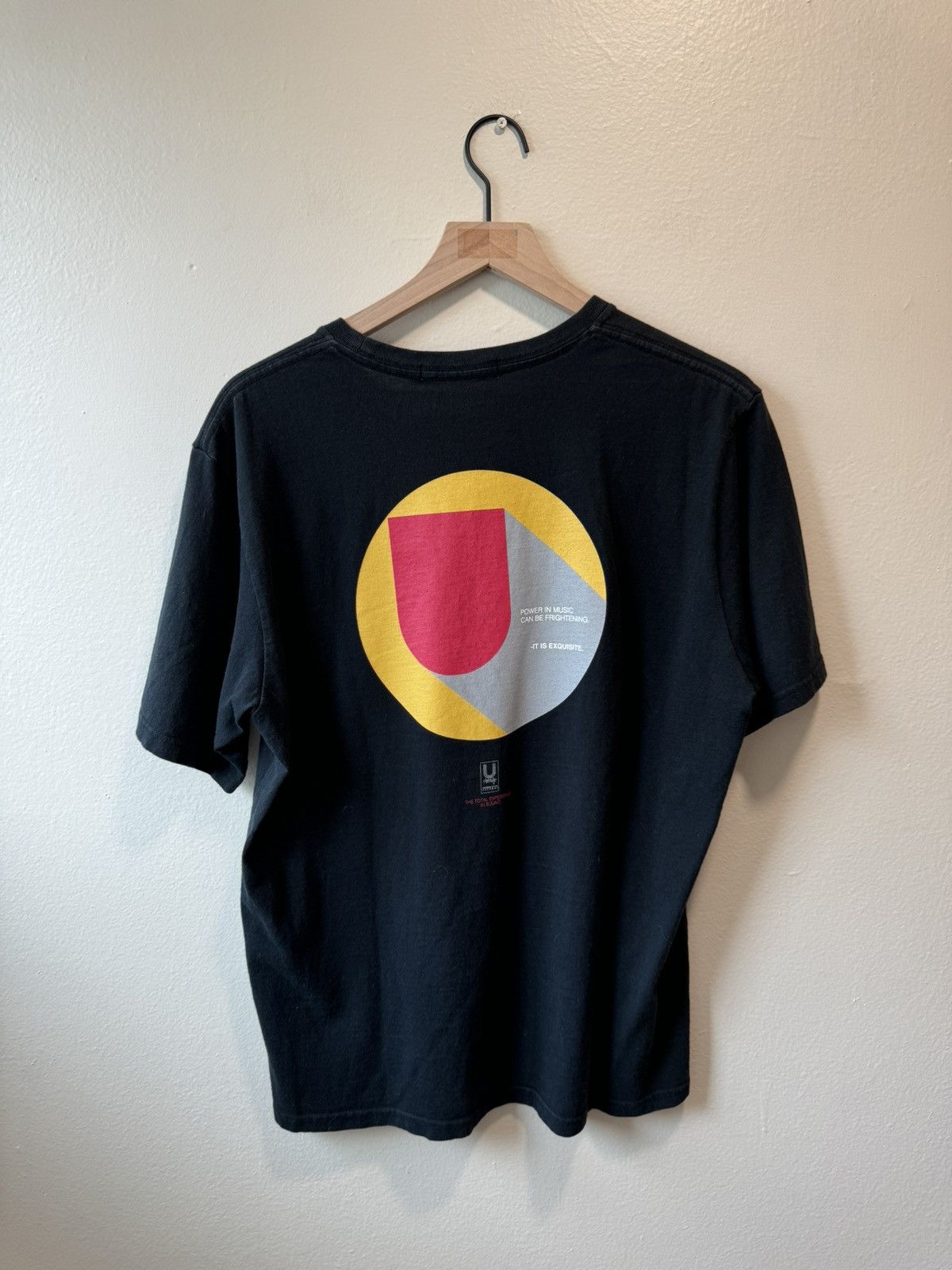 Undercover Under Cover Logo Power in Music Black T-Shirt Size US L / EU 52-54 / 3 - 4 Thumbnail