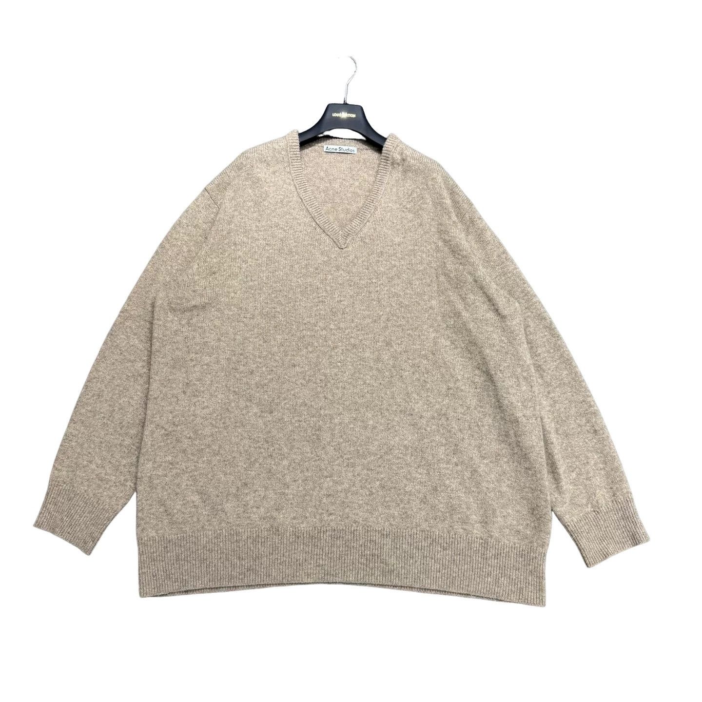 Acne Studios Acne Studios V-Neck Wool Cashmere Sweater Size XXL Size US XXL / EU 58 / 5 - 1 Thumbnail