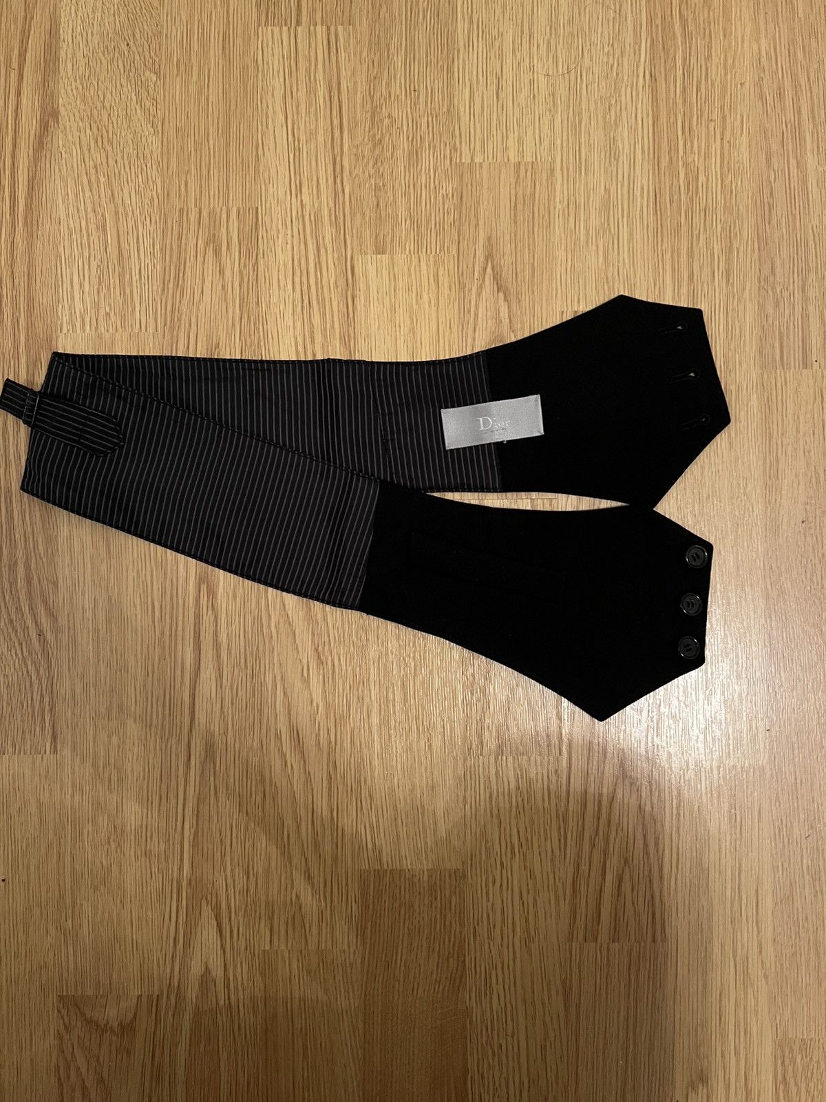 Dior Dior ss07 cummerbund belt 1/1 Hedi slimane Size 30 - 1 Thumbnail
