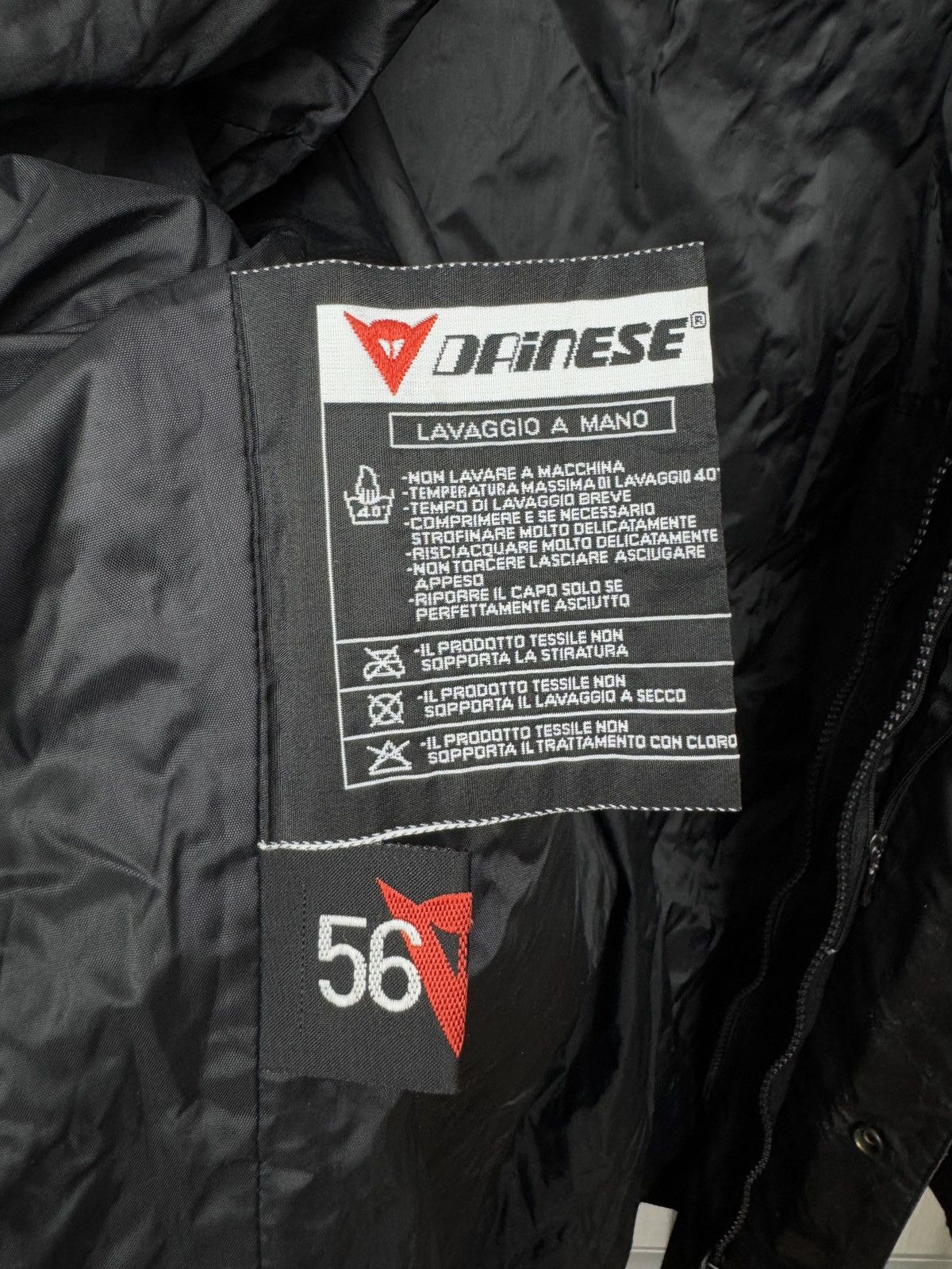 Dainese Dainese 2 in 1 black multipocket motorcycle jacket + vest Size US XL / EU 56 / 4 - 12 Thumbnail