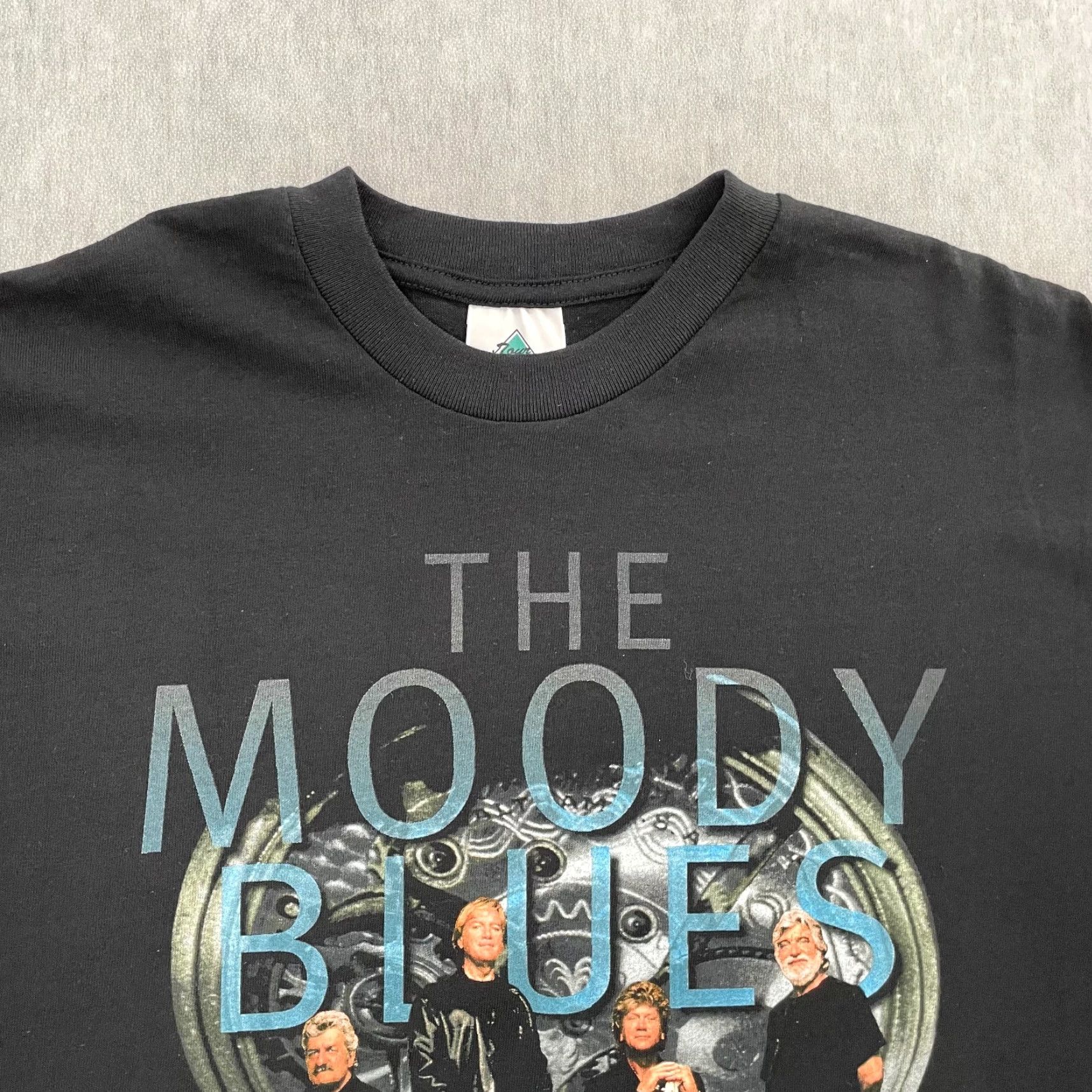 Vintage VINTAGE Moody Blues Shirt Adult Large Black 90s Tour Band Mens L 90s Concert Music Rock Moody Blues Men Shirt Black L Mens Size US L / EU 52-54 / 3 - 3 Thumbnail