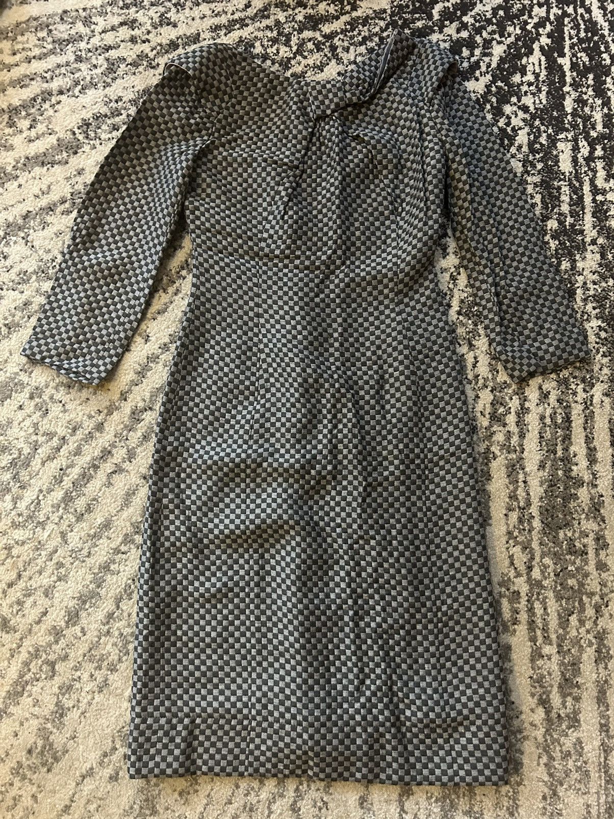 Giorgio Armani Giorgio Armani Checkerboard Dress size IT 38 Size XS / US 0-2 / IT 36-38 - 1 Thumbnail