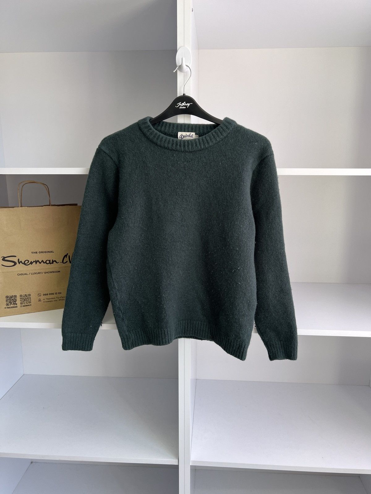 Vintage Vintage Devold Norway Green Sweater Size US S / EU 44-46 / 1 - 3 Thumbnail