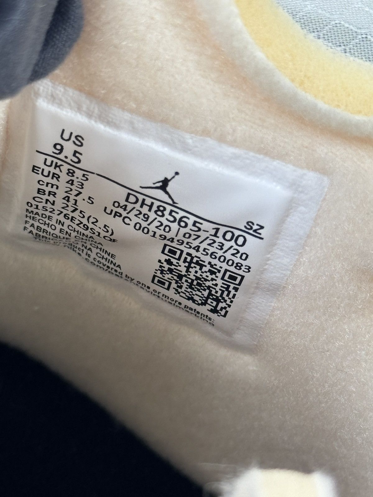 Nike × Off-White JORDAN 5 RETRO X OFF-WHITE SAIL SNEAKERS Size US 9.5 / EU 42-43 - 12 Thumbnail