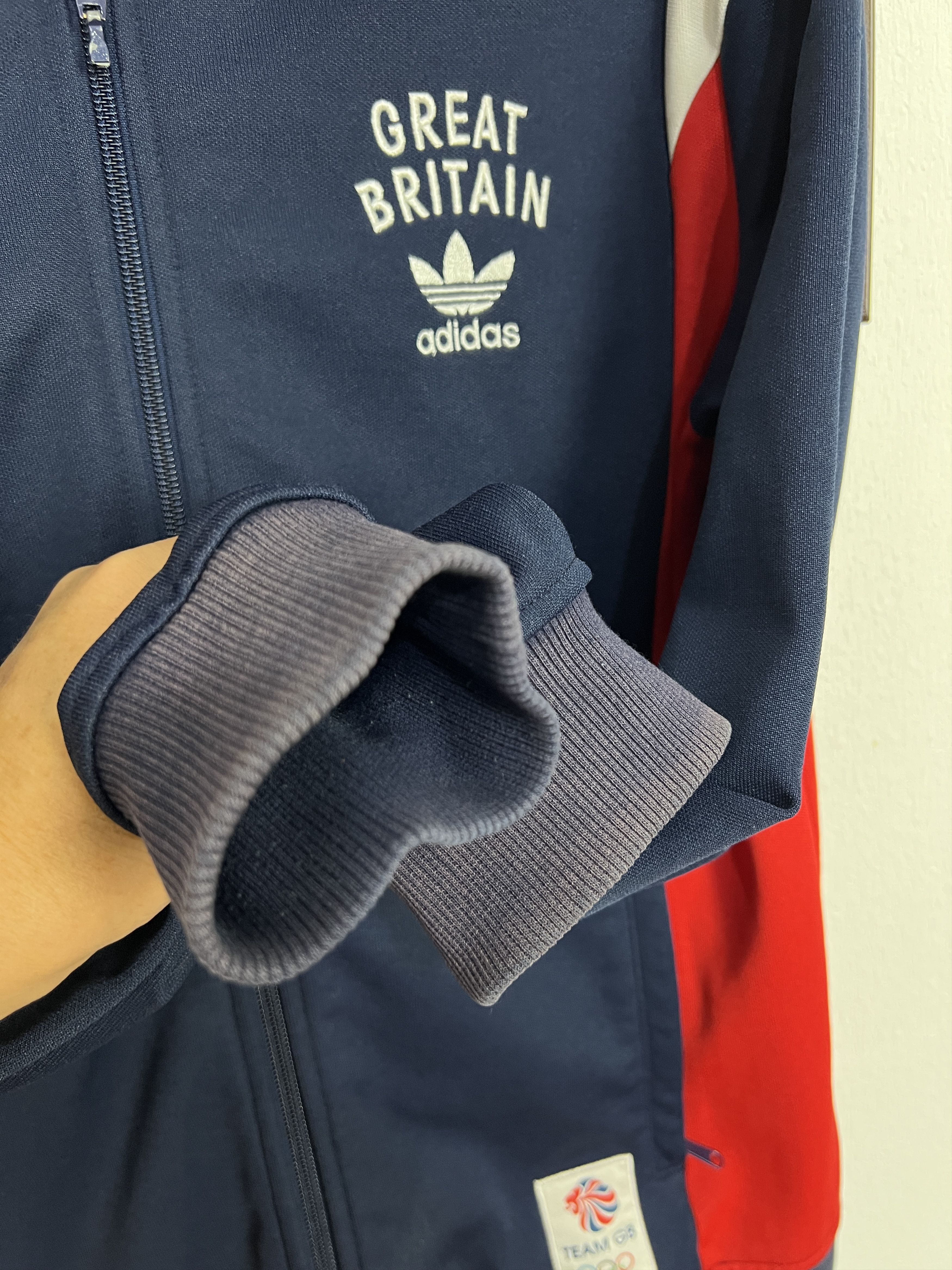 Adidas Adidas Originals Team Great Britain Olympics Jacket Blue Size US M / EU 48-50 / 2 - 7 Thumbnail