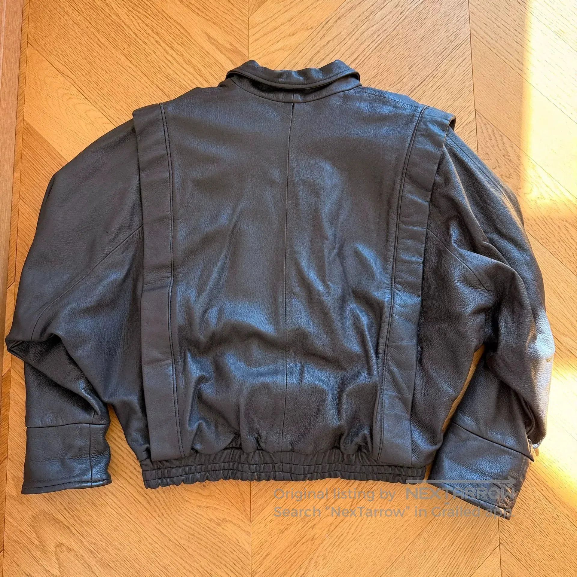 Vintage Vintage Midwestern Leather Flight Jacket. Size US S / EU 44-46 / 1 - 3 Thumbnail