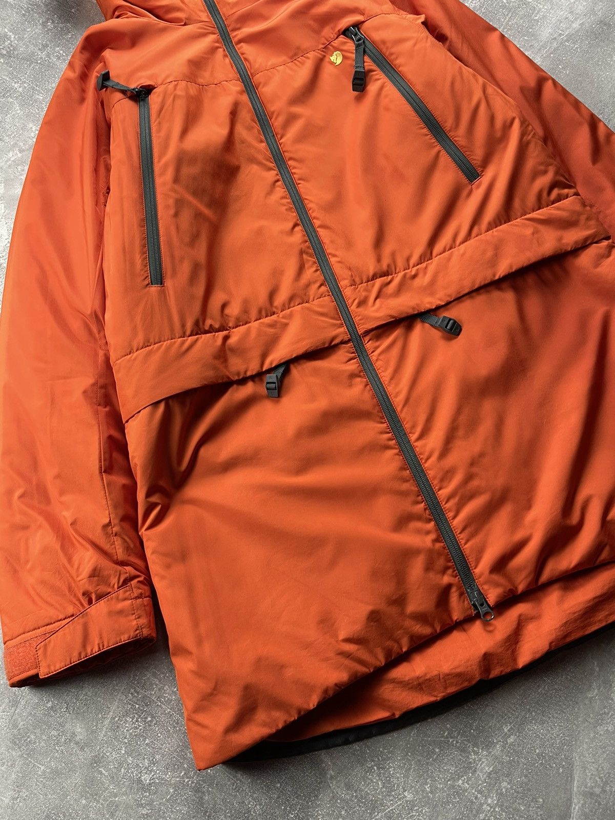 Fjallraven Fjällräven Technical Hooded Parka Jacket Burnt Orange Size S / US 4 / IT 40 - 3 Thumbnail