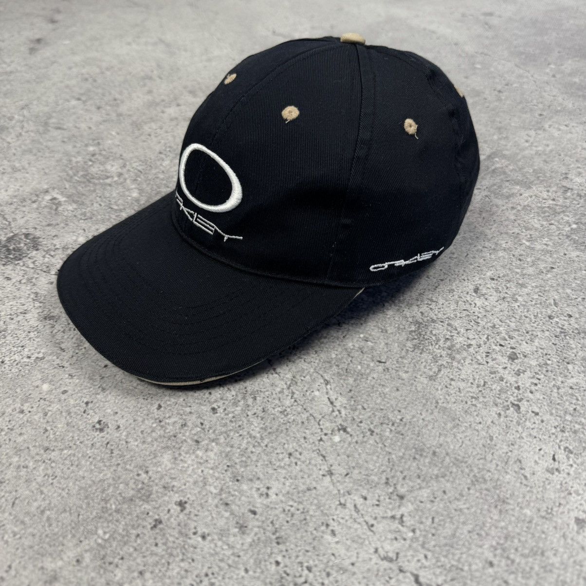 Oakley × Vintage Vintage Oakley Logo Y2K Cap Hat Size ONE SIZE - 4 Thumbnail