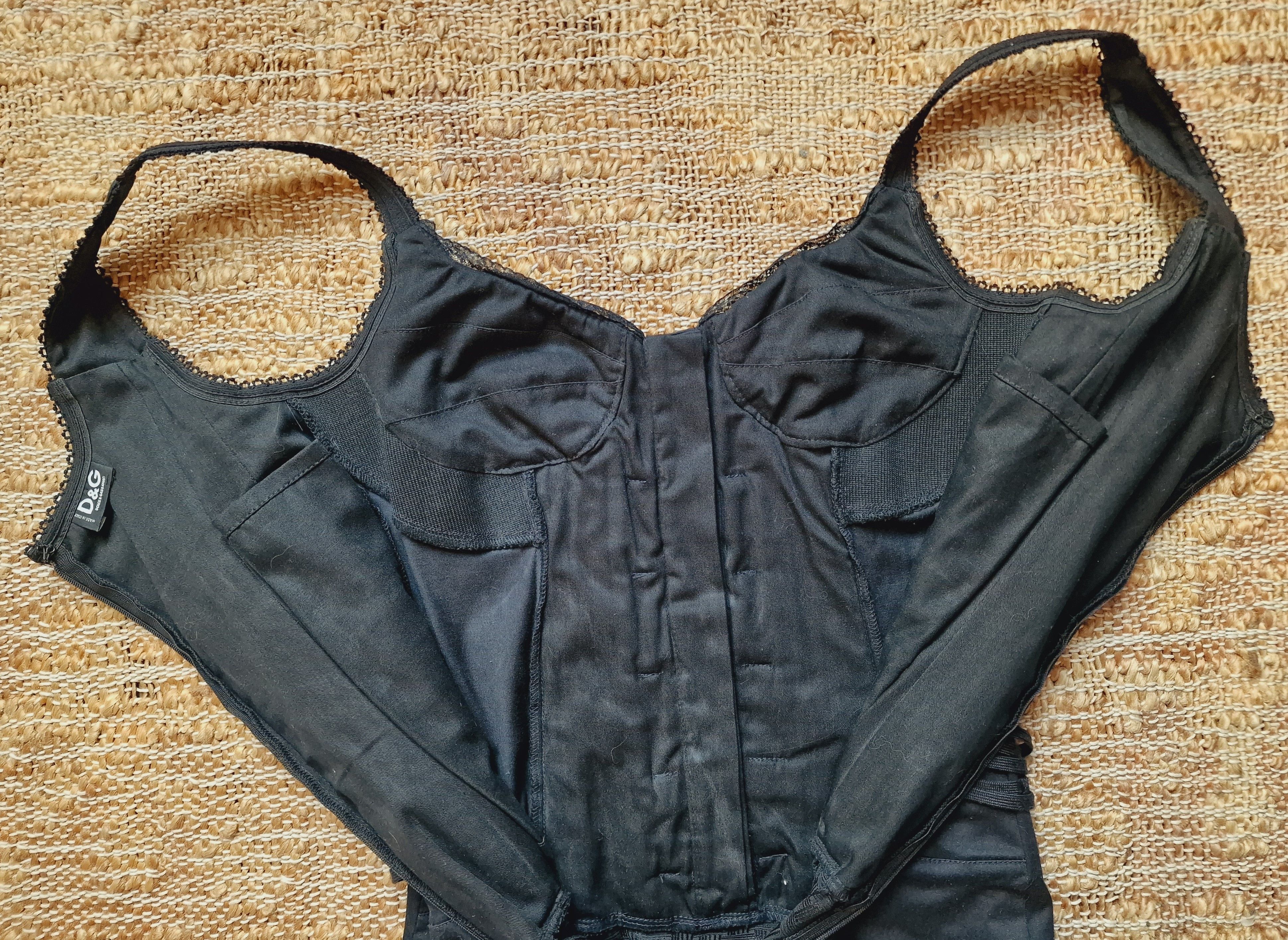 Dolce & Gabbana D&G Dolce and Gabbana Bondage Bustier Medium Corset Dress Size M / US 6-8 / IT 42-44 - 13 Thumbnail