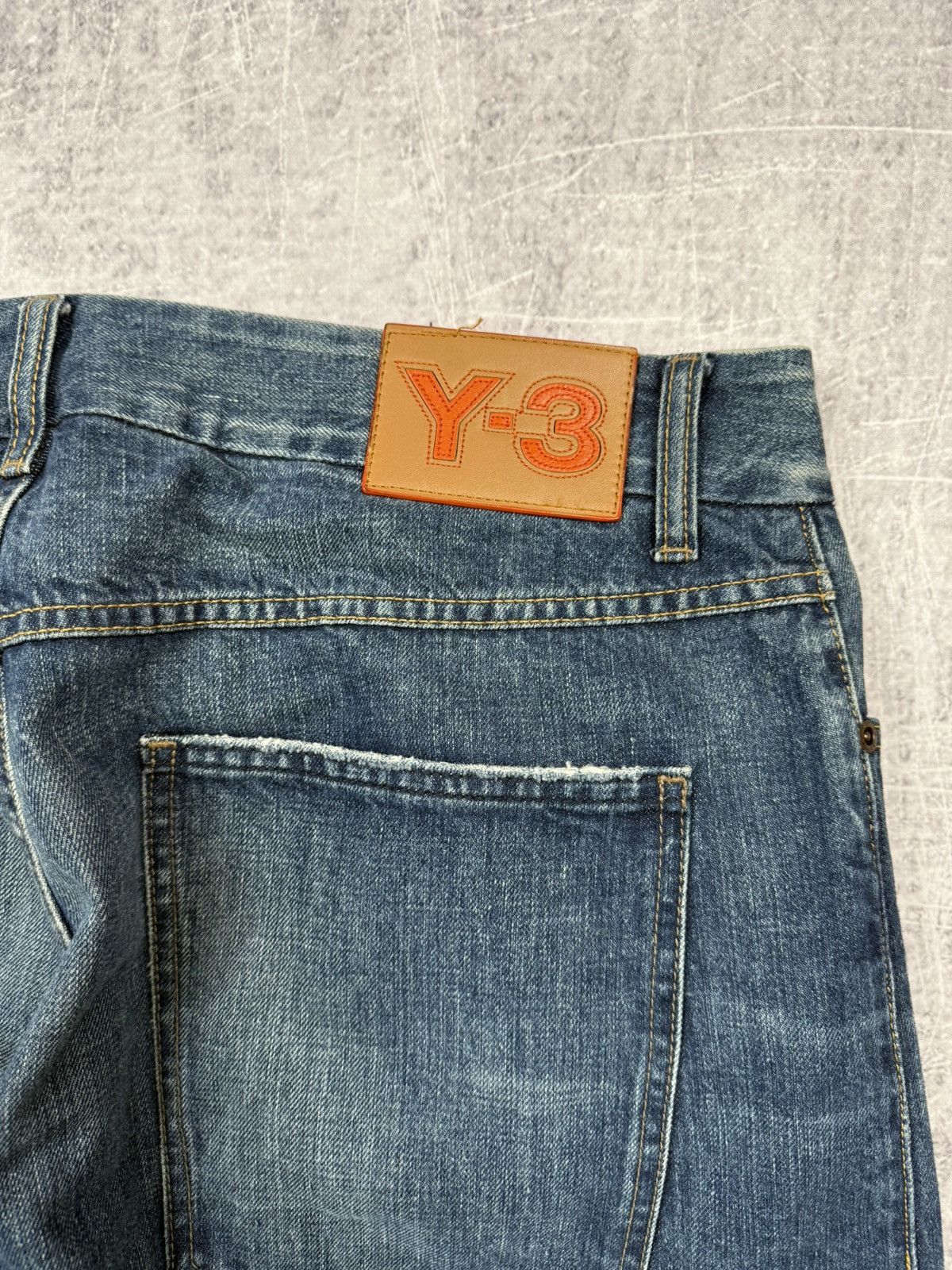 Y-3 Rare vintage blue Adidas Y-3 Yohji Yamamoto jeans Size US 38 / EU 54 - 5 Thumbnail