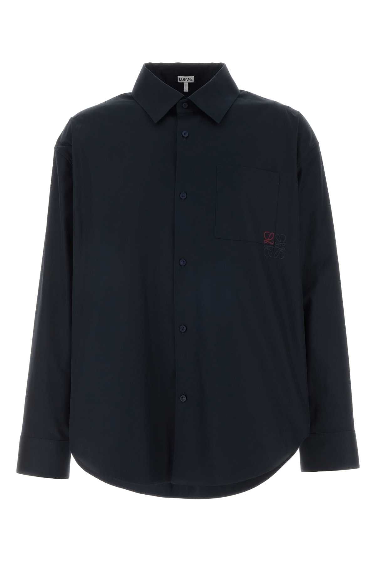 Loewe Navy Blue Cotton Shirt Size US XXS / EU 40 - 1 Thumbnail