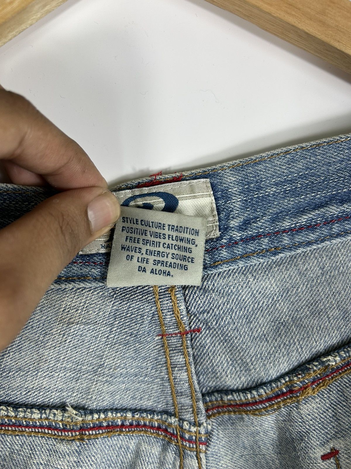Vintage ⚡️Vintage Piko Hawaiian Cargo Loose Denim Size US 31 - 10 Thumbnail