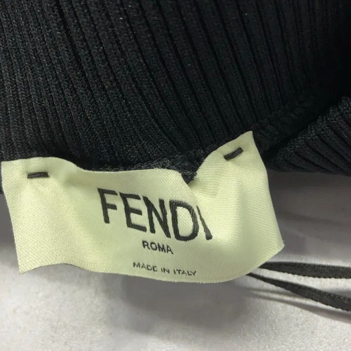 Fendi Fendi Logo Side Jogger Pants in Black -2507 Size US 38 / EU 54 - 3 Thumbnail