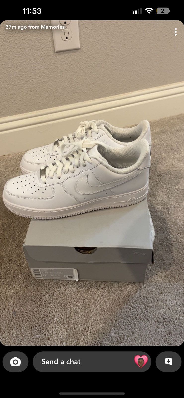 Nike Nike air force 1 Size US 10.5 / EU 43-44 - 2 Thumbnail