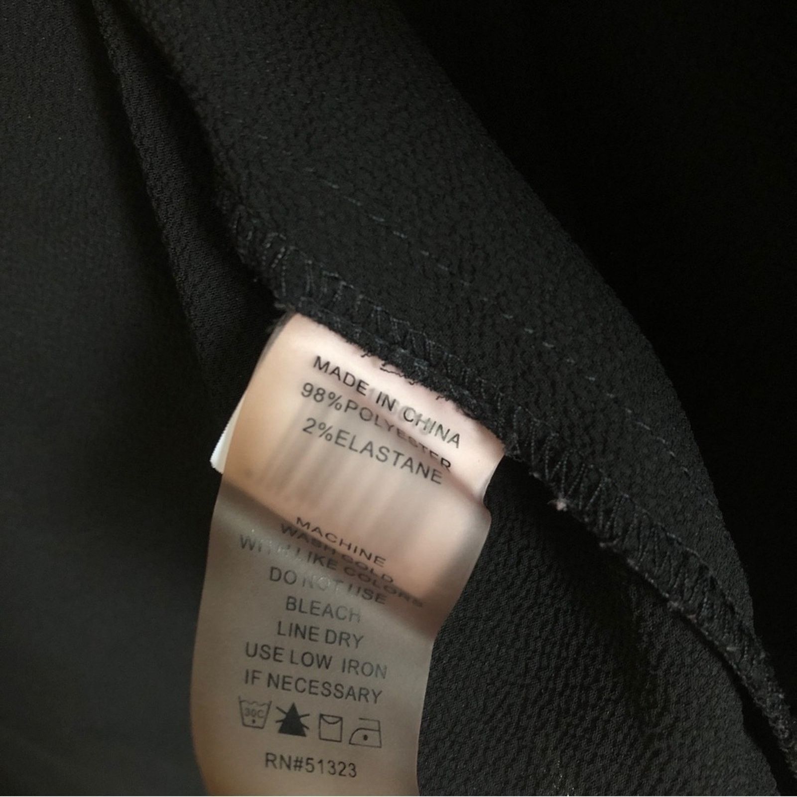 Vince Camuto Vince Camuto Black Flutter Flounce Semi-Sheer Blouse Top Size S / US 4 / IT 40 - 6 Thumbnail