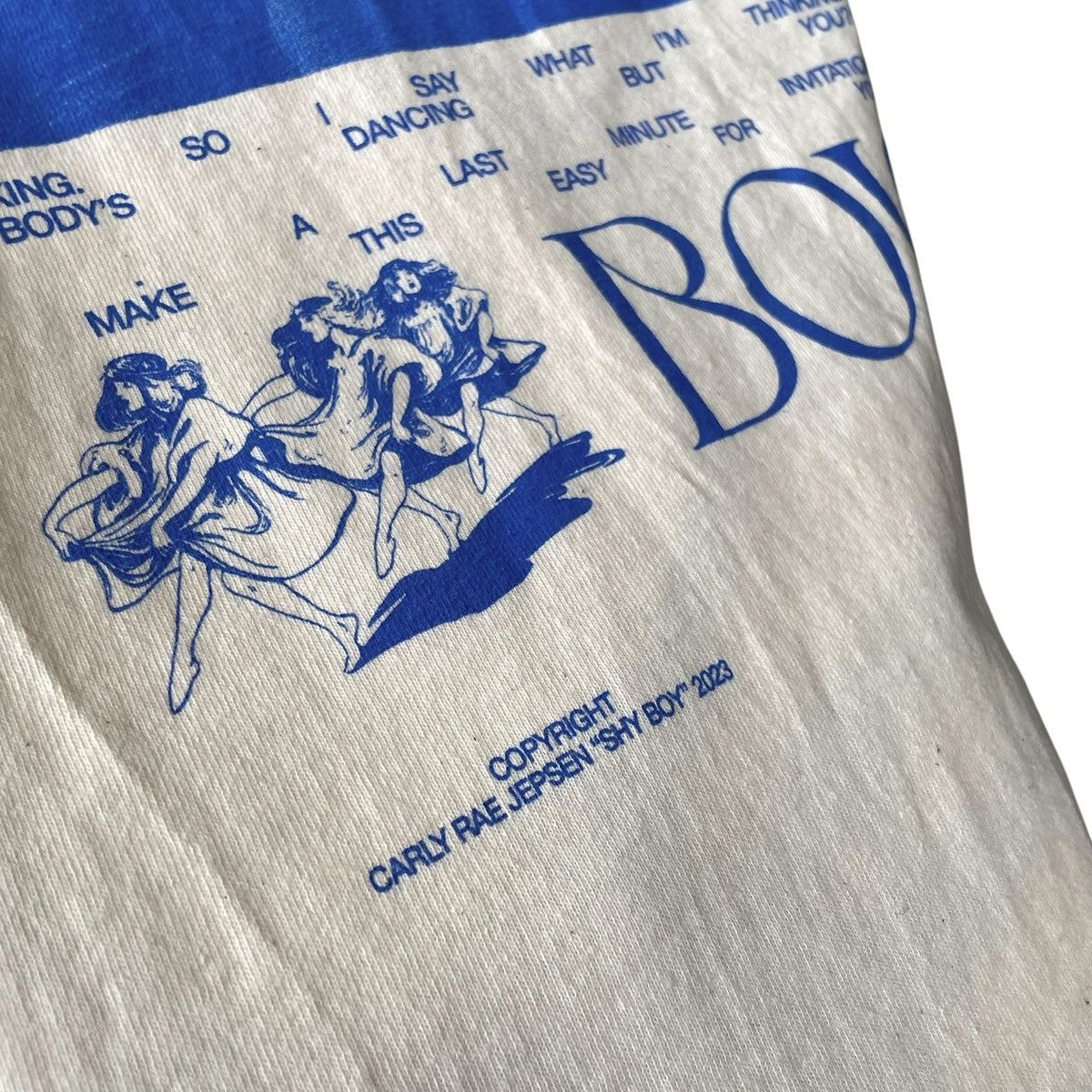 Band Tees Carly Rae Jepsen 2023 Shy Boy Official Merchandise Promo Tee Size S / US 4 / IT 40 - 5 Thumbnail