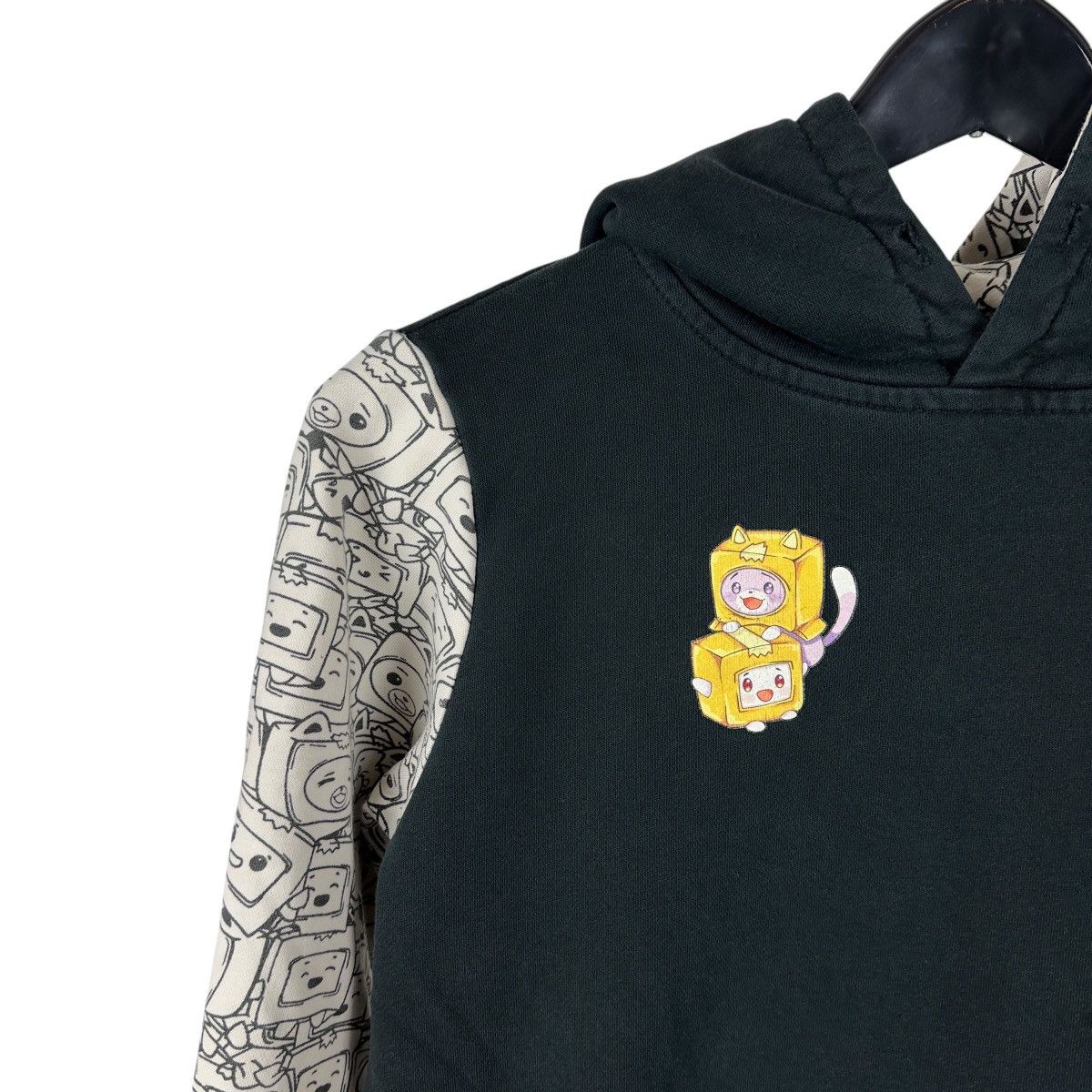 Other Women’s Y2K Petite Lankybox Anime Manga Hoodie Size M / US 6-8 / IT 42-44 - 2 Thumbnail