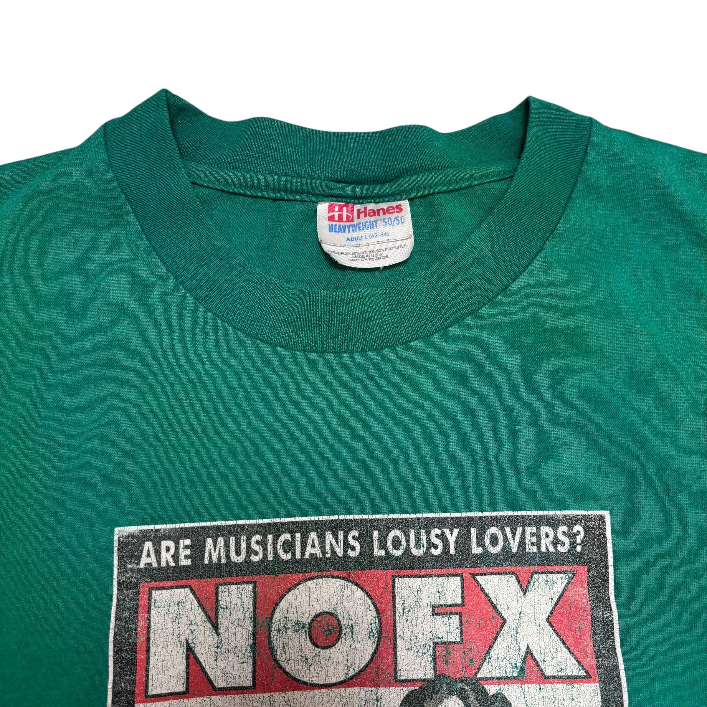 Band Tees Vintage Nofx Shirt 1997 Tour Concert Punk Rock Band Tee Size US L / EU 52-54 / 3 - 9 Thumbnail