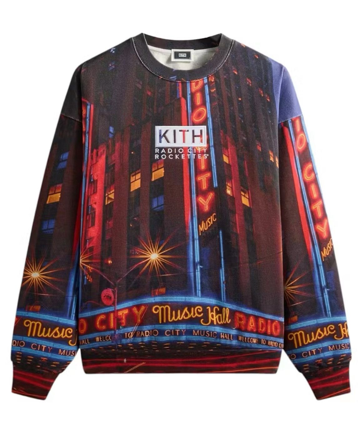 Kith Radio City Rockettes Nelson Crewneck AOP