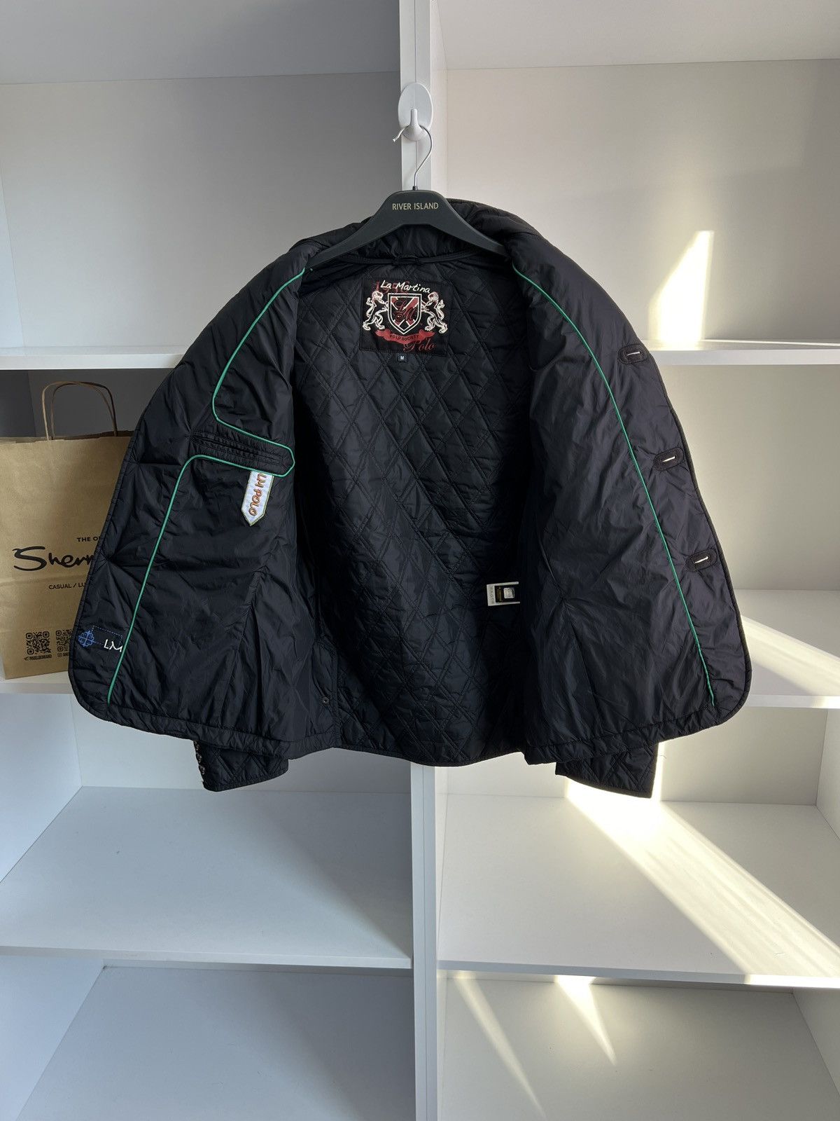 La Martina × Vintage Vintage La Martina Quitted Jacket Size US M / EU 48-50 / 2 - 9 Thumbnail