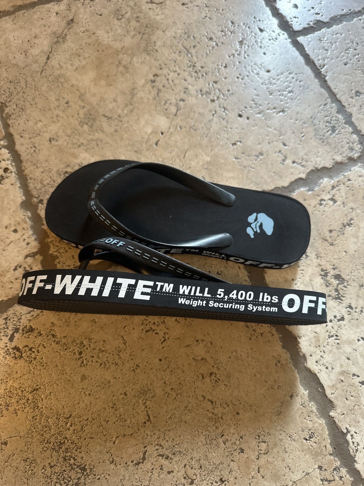 Off-White OFF-WHITE flip flops Size US 9.5 / EU 42-43 - 1 Thumbnail