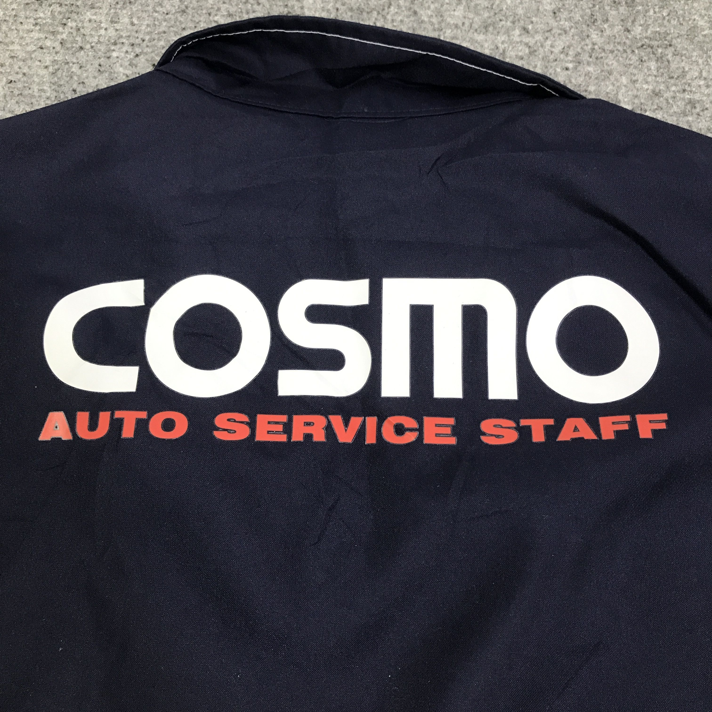 Japanese Brand cosmo auto service Japan uniform jacket K122B11 Size US L / EU 52-54 / 3 - 11 Thumbnail