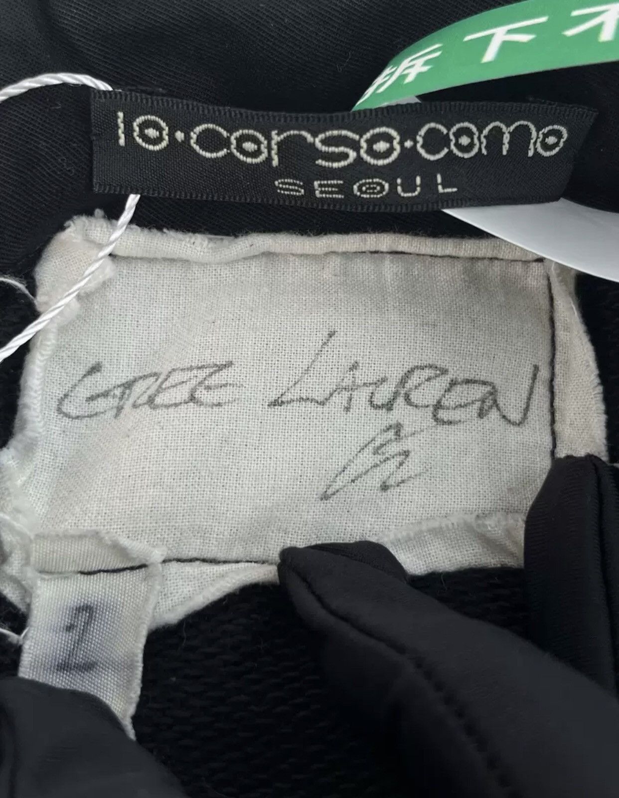 Greg Lauren Greg Lauren GL Black Drawstring Cannonball Pants 2412- Size US 32 / EU 48 - 3 Thumbnail