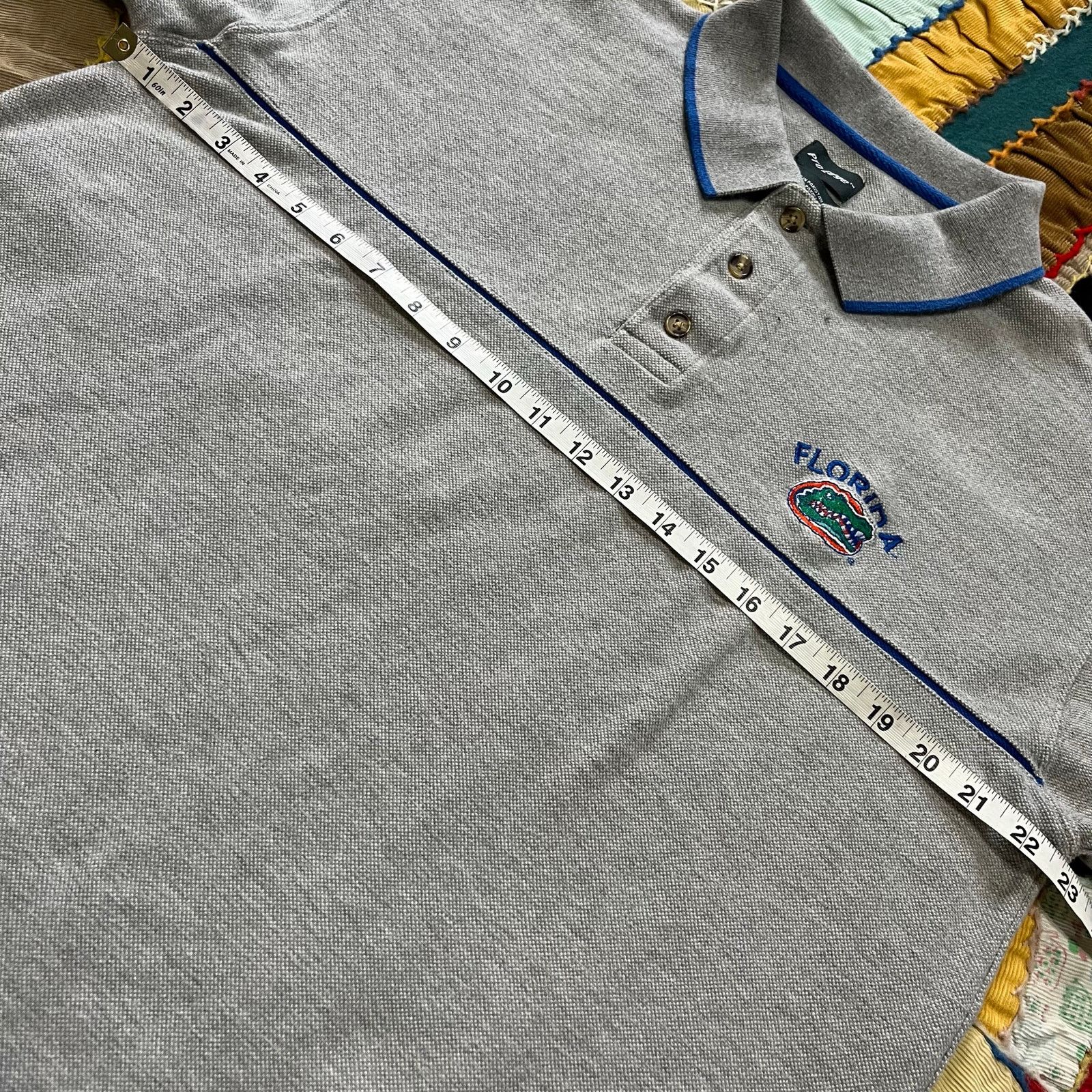 Pro Edge Pro Edge Florida Gators Grey Sports Polo Large Size US XL / EU 56 / 4 - 5 Thumbnail