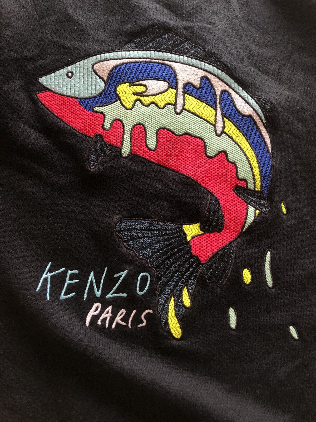 Kenzo KENZO PARIS FISH PRINT CREWNECK SWEATSHIRT Size US S / EU 44-46 / 1 - 2 Thumbnail